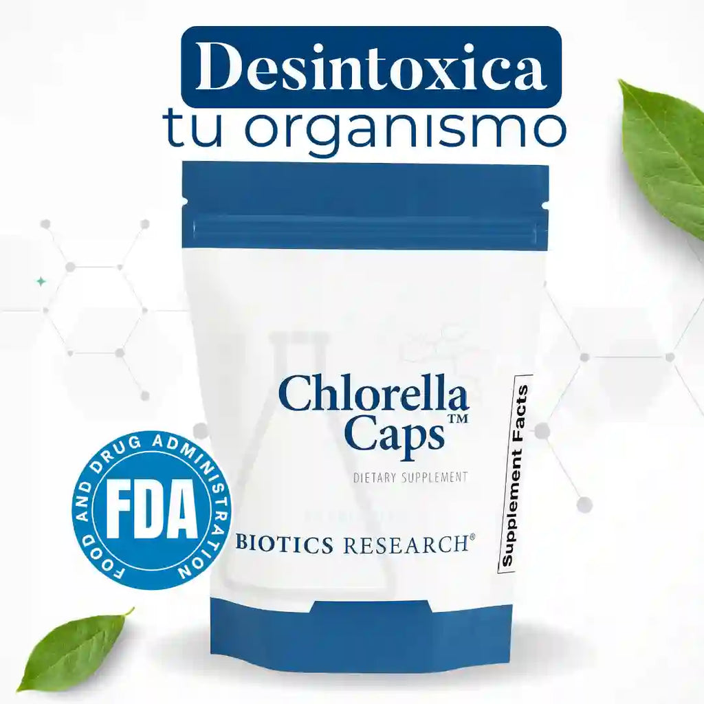 NUTRICHLORELLA - LIMPIA TU ORGANISMO, SUPLEMENTO FÁCIL DE TRAGAR, 30 CÁPSULAS
