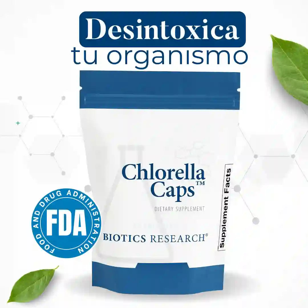 NUTRICHLORELLA - LIMPIA TU ORGANISMO, SUPLEMENTO FÁCIL DE TRAGAR, 30 CÁPSULAS