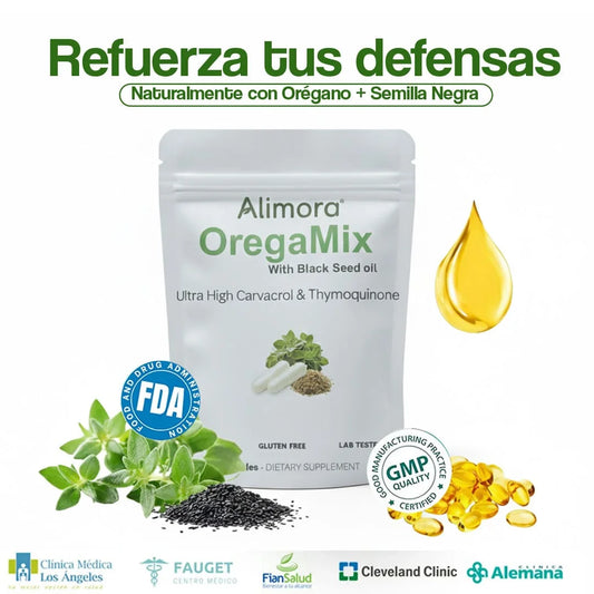 Capsulas de Aceite de Orégano-Bienestar natural para tu cuerpo, todos los días