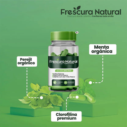 FRESCURA NATURAL® Suplemento desodorante corporal natural
